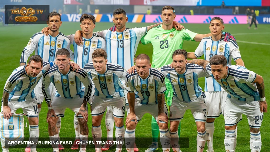 Đội hình xuất phát Argentina trong trận gặp Ai Cập năm 2026