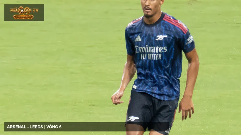 William Saliba trong màu áo Arsenal