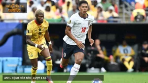 Jude Bellingham trong màu áo England năm 2026